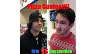 PIZZA EATING CONTEST!!! 12\\