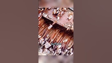 Do you know why barnacles on ships need to be cleaned regularly?#ship #cleaning #sea #knowledge