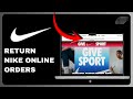 How to Return Nike Online Orders