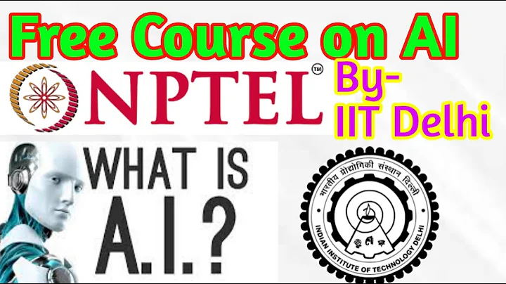 Free Course on Artificial Intelligence by IIT Delhi |The Technobie|