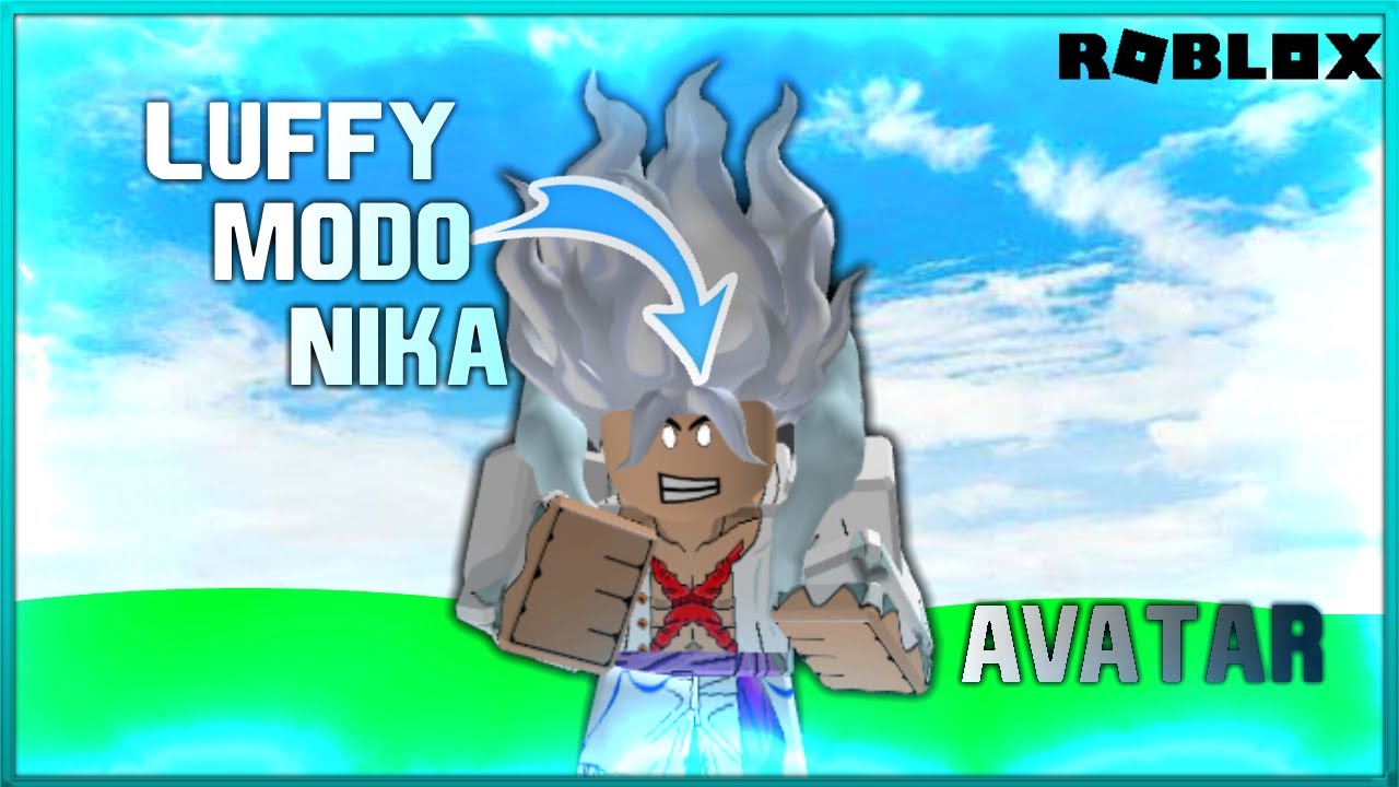 How To Make LUFFY GEAR 5 FROM ONE PIECE IN ROBLOX! LUFFY GEAR 5 ROBLOX  AVATAR! 