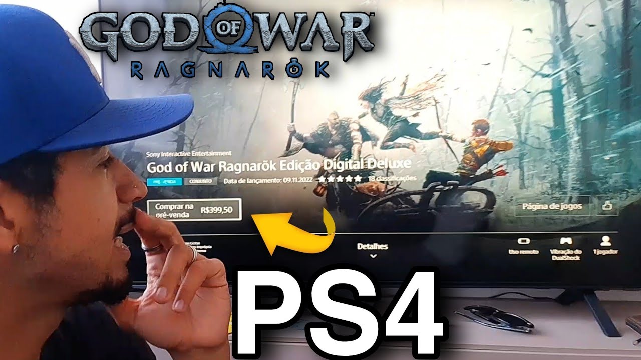 God Of War Ragnarok Ps4: comprar mais barato no Submarino
