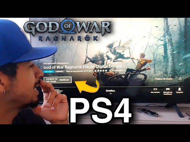 God of War: Ragnarok - PS4 ou PS5 - Digital - Turok Games - Só aqui tem  gamers de verdade!