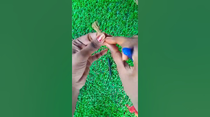 How to make paint brush at home ##@yt shorts@#The art world##
