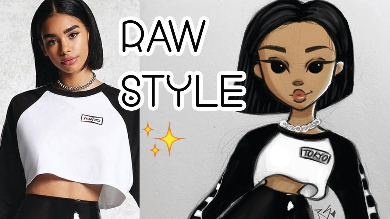 ゚ raw style series i digital speed painting ゚ youtube