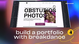 Adobe XD to Breakdance: How to Build a Portfolio Site with Breakdance Website Builder