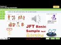 Jft basic a2 sample testmarugotoirodori listening comprehension07