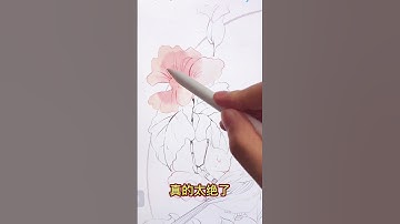 你们要的水彩笔刷来了。每一支都超级好用！❤️#插画#procreate