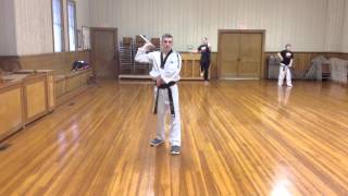 Double Nunchakus Tutorial - Alternating Overhead Strikes
