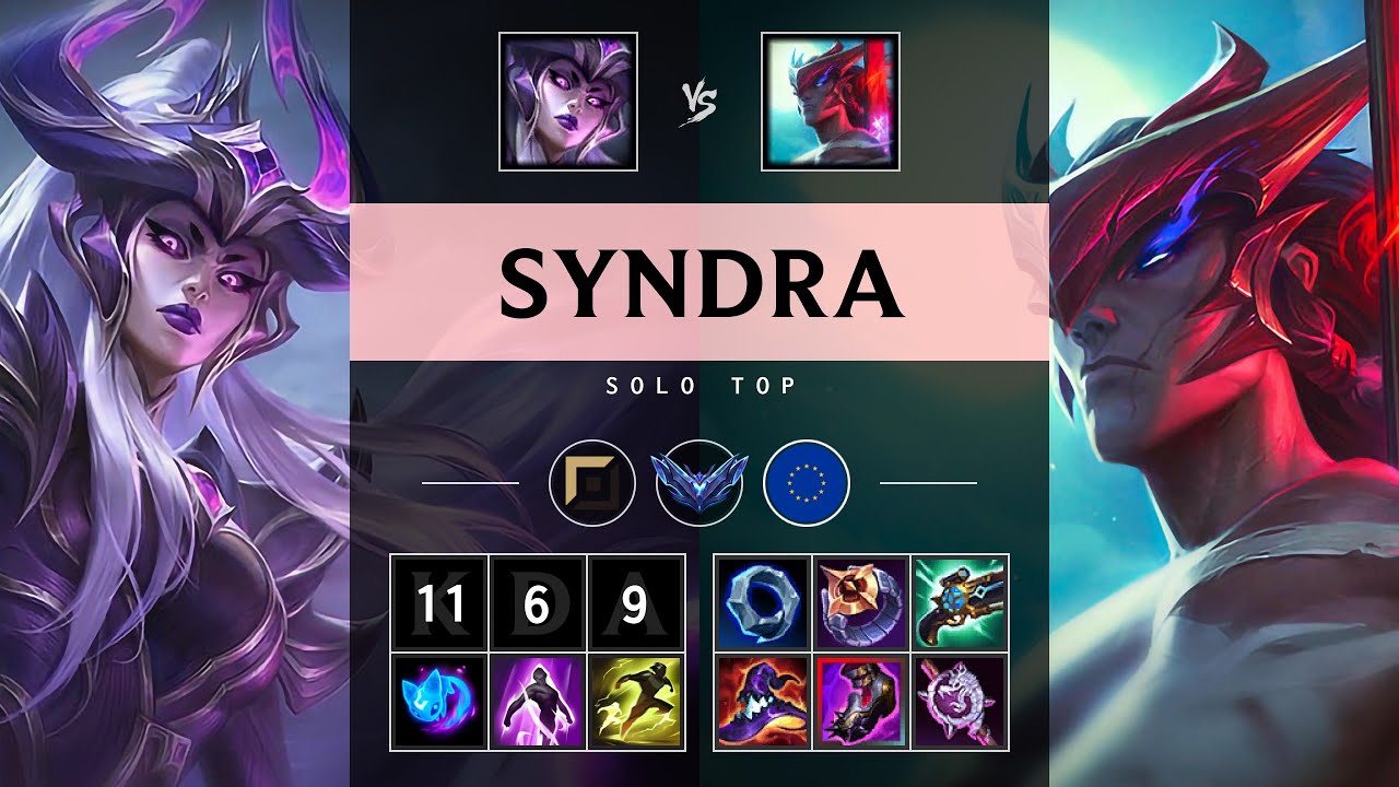 Syndra Top vs Yone - EUW Diamond Patch 25.18