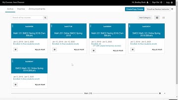 MyMathLab: Math 221 - How to Get Started in MyMathLab
