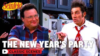 Kramer \& Newman Clash At New Years | The Millennium | Seinfeld