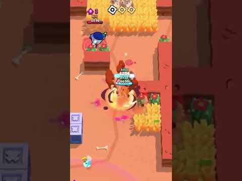 Triple kill with fang￼ #brawlstars #skill #gaming #games #games #brawl #mortisinbrawlball #☘️