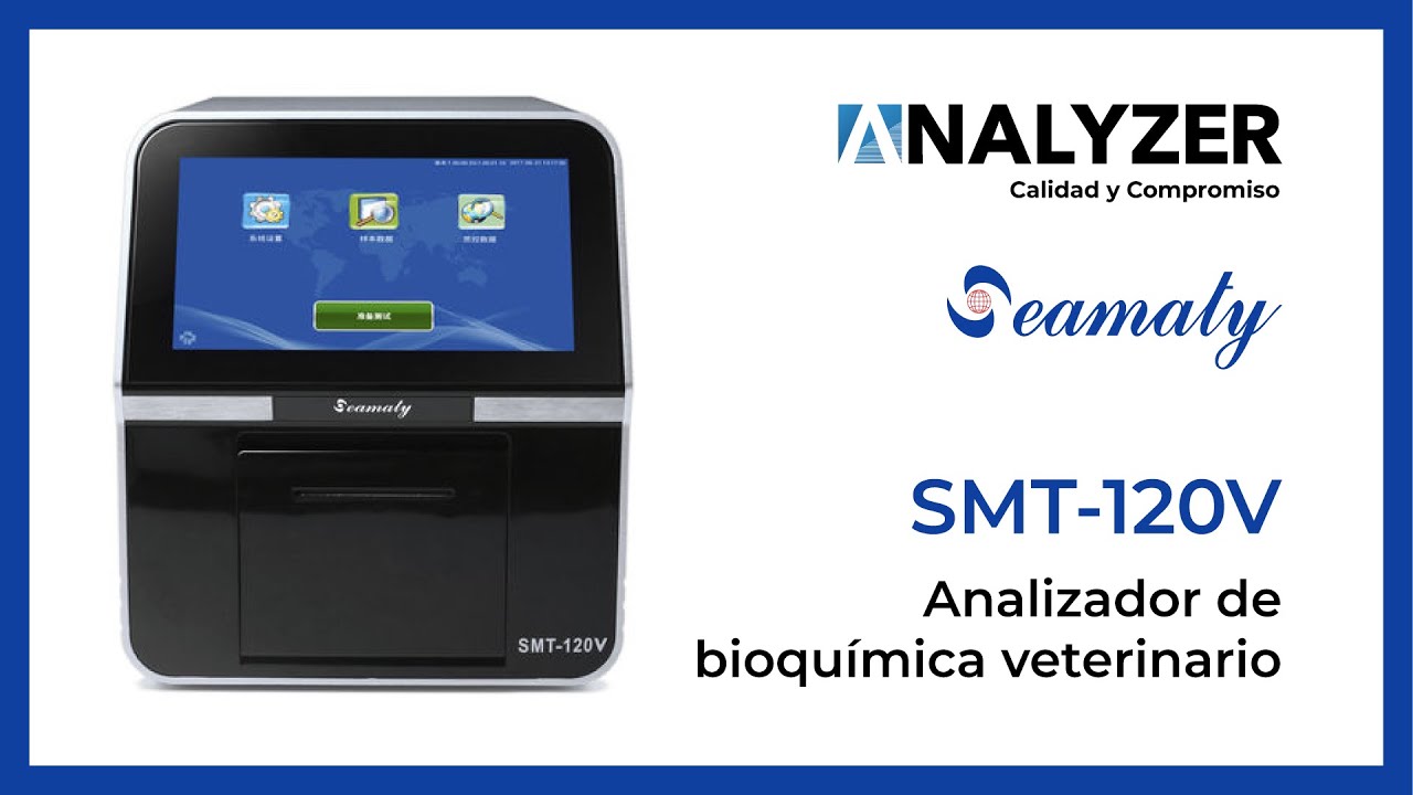 SMT-120V Analizador de bioquímica veterinario by #ANALYZER S.A.