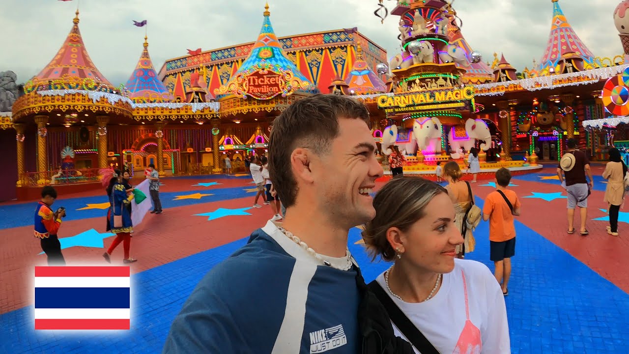World Record Largest Popcorn Machine - Carnival Magic Phuket - YouTube