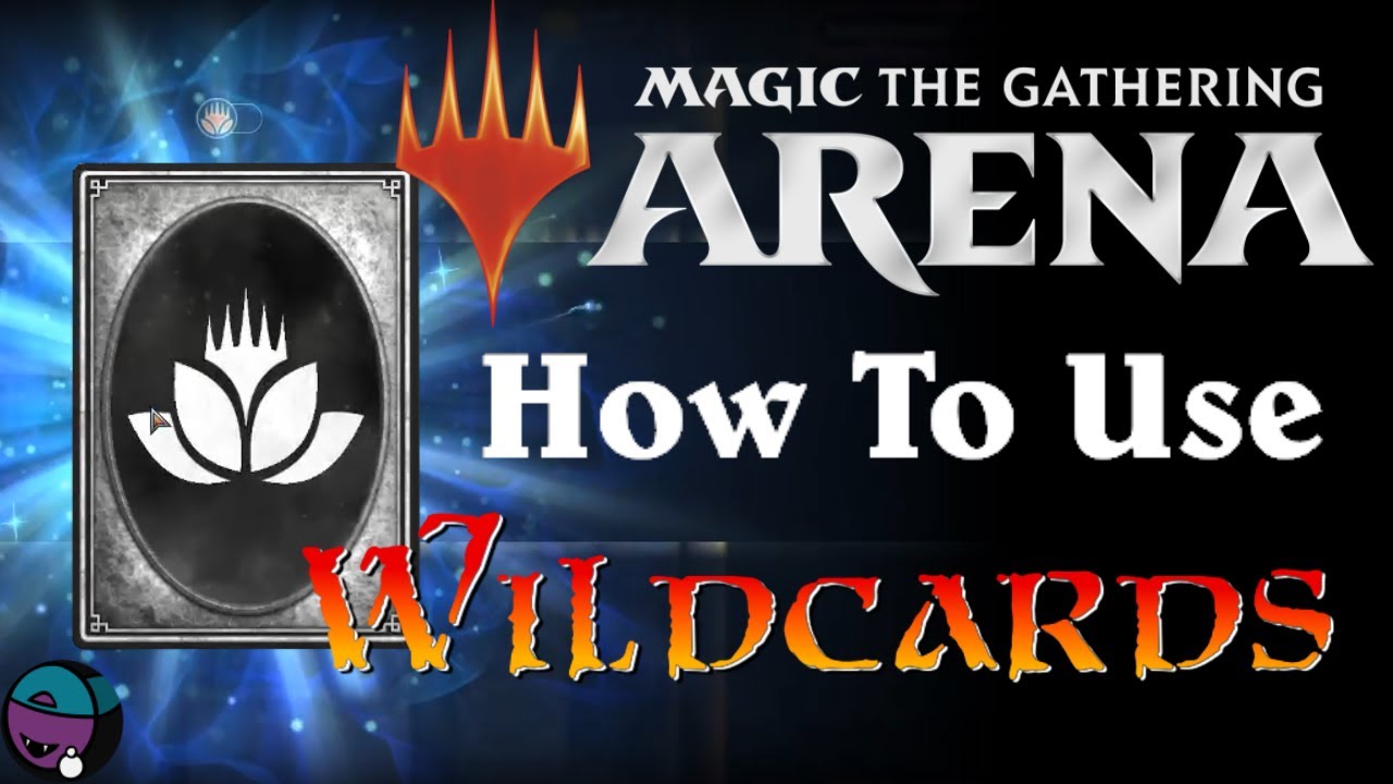 How To Use Wildcards In MTG Arena - MTG Area Tutorial - YouTube