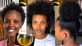 Niba Umusatsi wawe Wumagurika Ukanacika Dore Amavuta yaNaturel Wakikorera ukaba mwiz/Natural DIY Oil