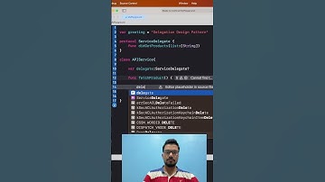 Delegation | #shorts | #swift | #technology | #coding | #trick | #iosdeveloper | #xcode | #swiftcode