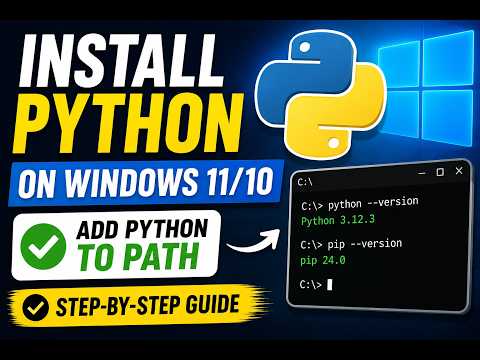 How to Install Python on Windows 10/11 & Add It to PATH
