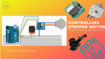 Controlling stepper motor with Joystick Sensor and Arduino UNO