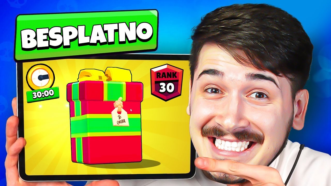 DOBIO SAM POKLON I NOVOG BRAWLERA U BRAWL STARSU! :O