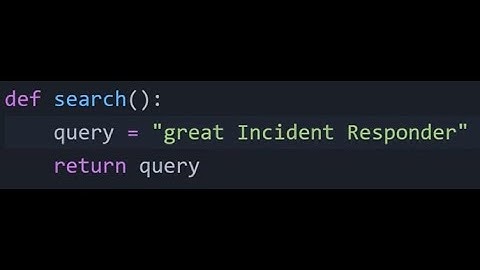 Which skills make a great Incident Responder?