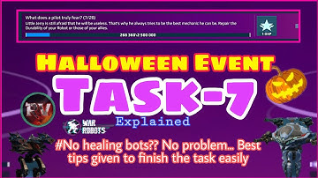 Halloween Event Task- 7 | What does a pilot truly fear?| Icarus Horror Show Task(7/28)| #warrobots