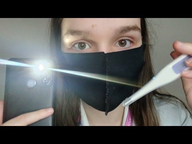 ASMR CONSULTA MÉDICA PARA TRATAMENTO DE ANSIEDADE (TESTE DE RESPOSTA SENSORIAL E TDAH)
