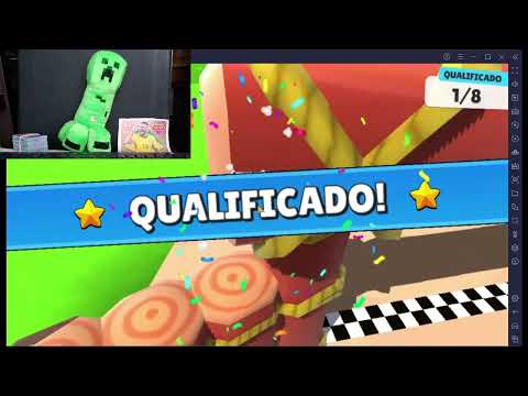 Cruuper jogando stumble guys