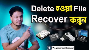How to Recover Deleted Files, photos & videos | Wondershare Recoverit | Data Recovery