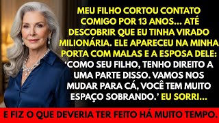 Meu filho sumiu por 13 anos… voltou quando virei milionária. Sorri e fiz o que era preciso