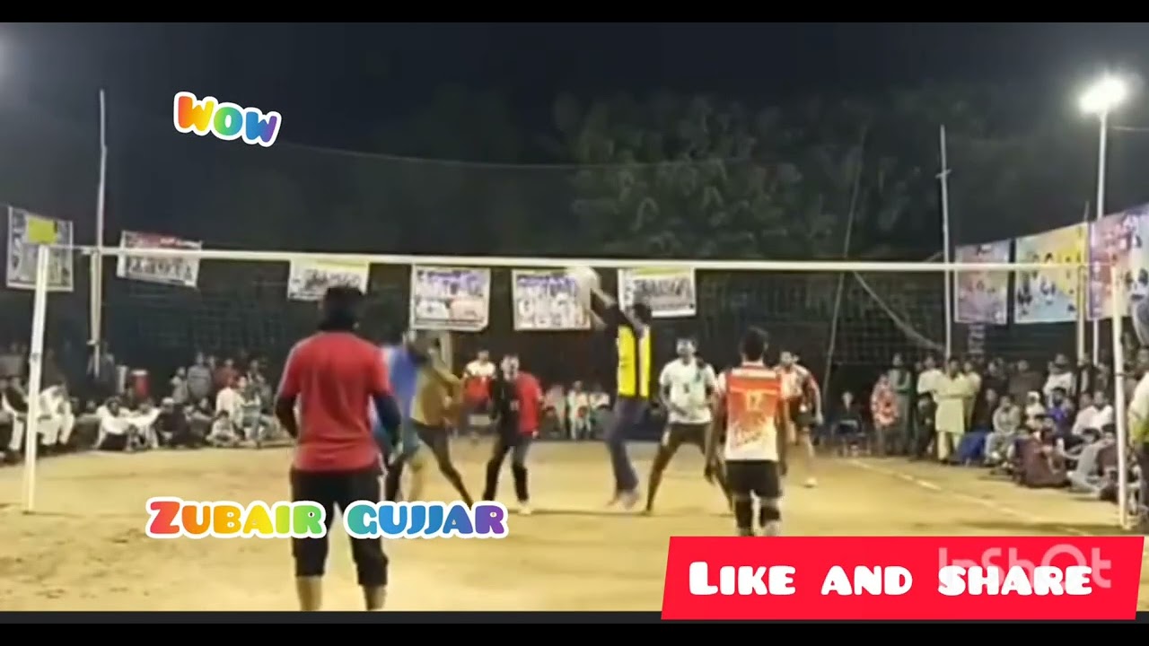 Brand Of Volleyball Shkarghar Zubair Gujjar brand ball