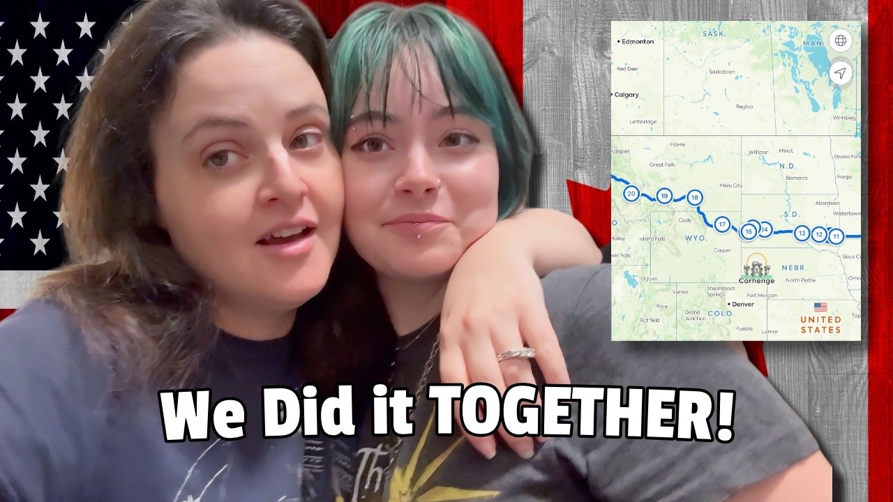 We were absolutely TERRIFIED! (not clickbait) | Road Trip to Canada Days 3-4 (Iowa to South Dakota)