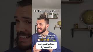 أصوات الحيوانات بالانجليزي. 🐴🐺🐍🐶😸 اختبر لغتك الإنجليزية.