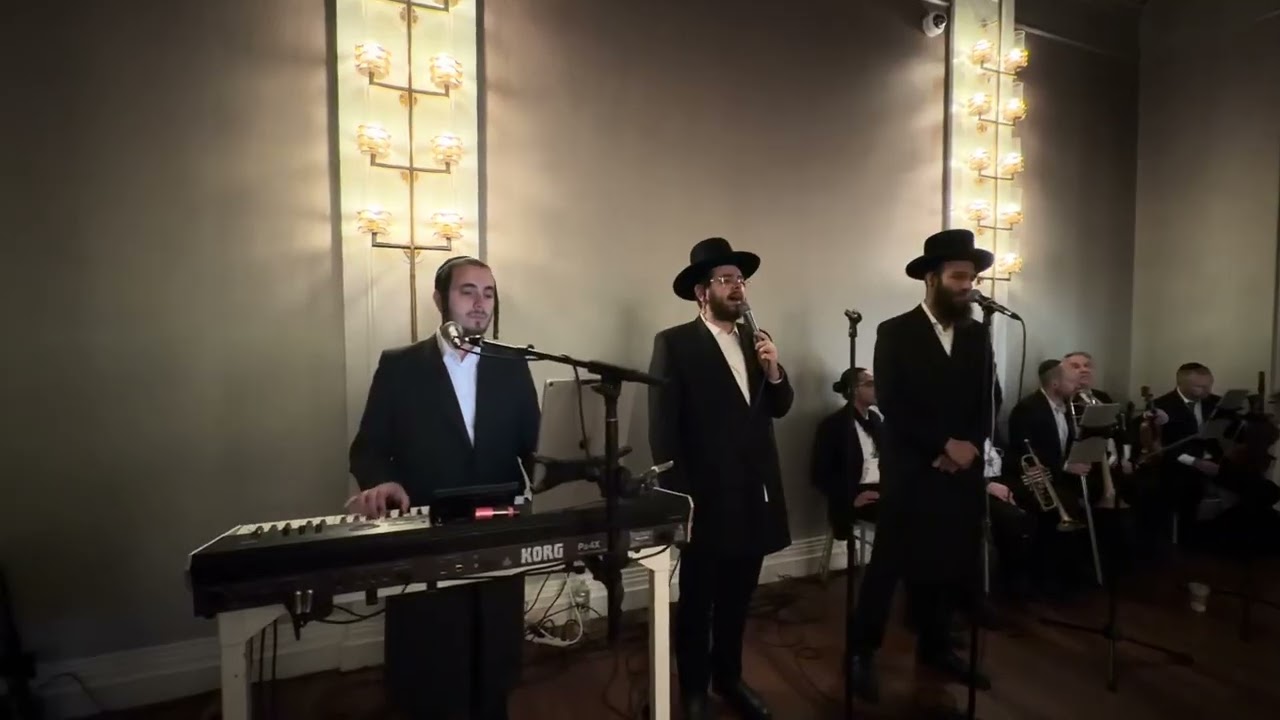 Beautiful Chuppah Nuchem Weinberger & Hershey Weinberger & Beri Weber