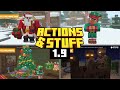 SAIU! NOVA VERSÃO DA ACTIONS AND STUFF 1.9 UPDATE PARA MINECRAFT PE 1.21!!