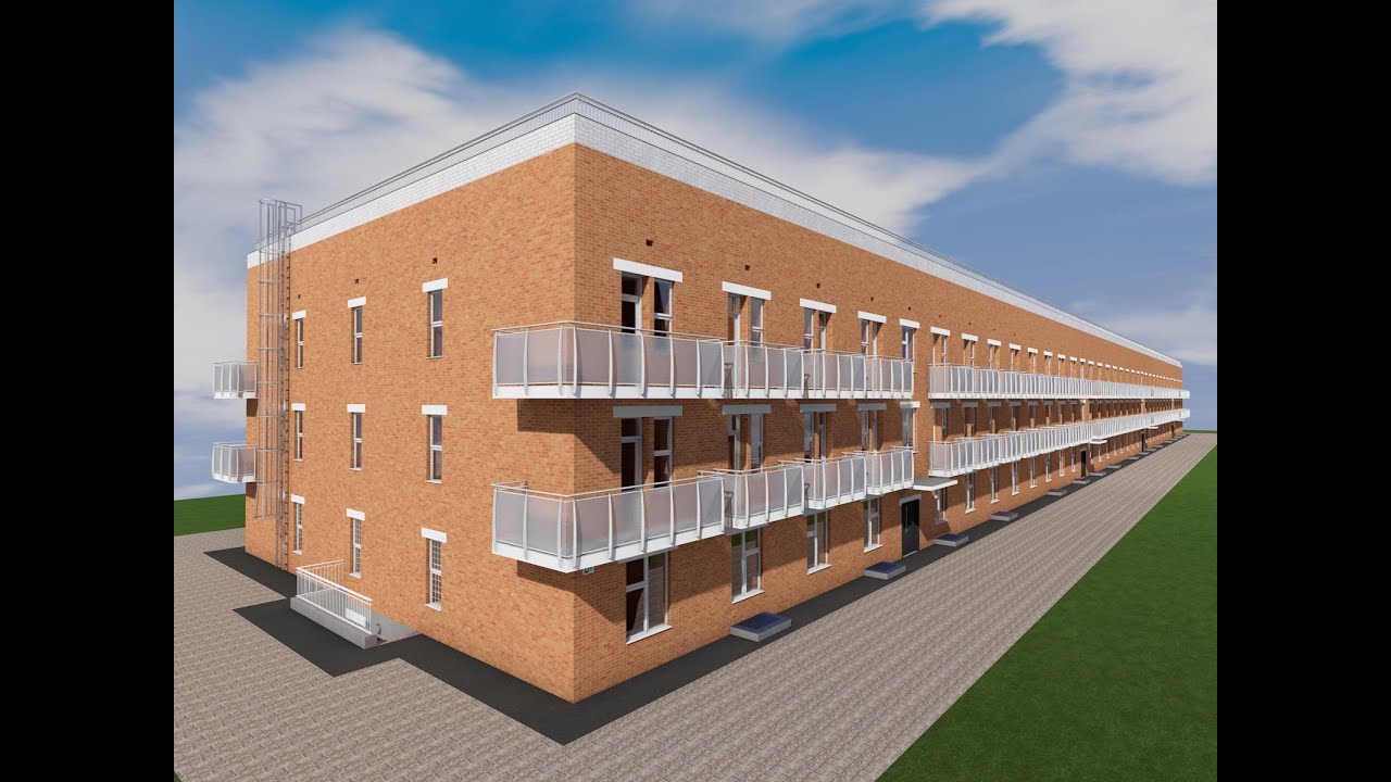 Оптимальный проект малоэтажного многоквартирного дома (Часть 3) - YouTube