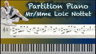 Mr/Mme - Loic Nottet Partition Piano