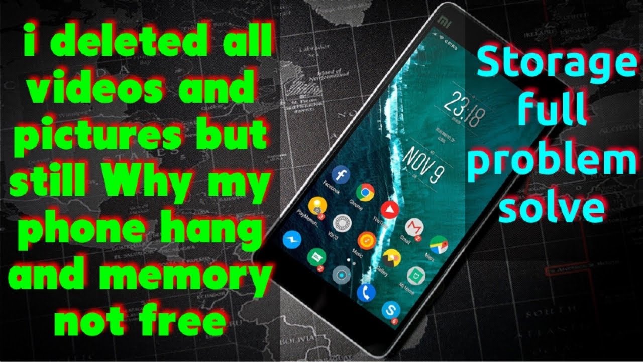 Why My phone memory is full but its empty | why my phone hang a lot ...