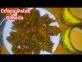 Crispy Palak Pakoda Recipe/पालक के पकोड़े कुरकुरे ओर टेस्टी/भजिया बनाने का परफेक्ट नया तरीका