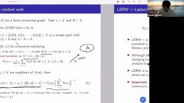 Daisuke Shiraishi: Recent progress on loop-erased random walk in three dimensions