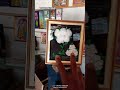 hand work. tisu paper art #youtubeshorts #minivlog #photoframe
