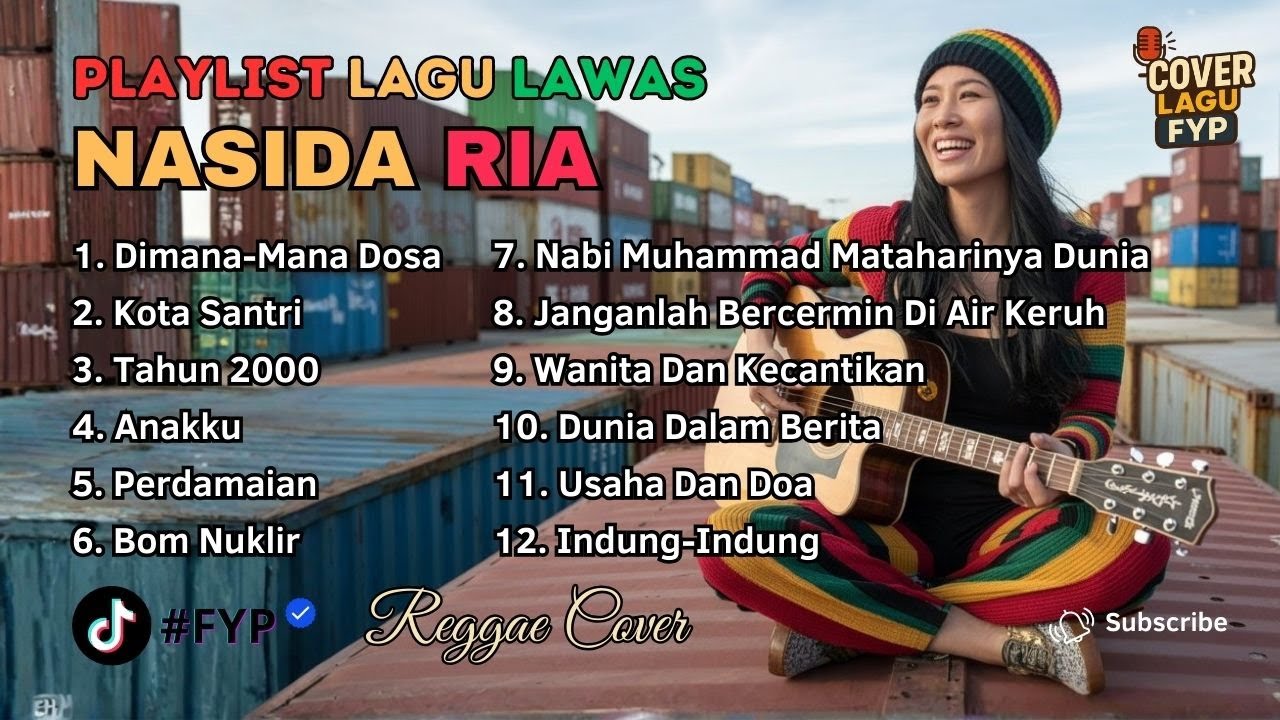 Kumpulan Nasida Ria Reggae Cover Terbaik - Dimana-Mana Dosa | Kota Santri || by Cover Lagu FYP