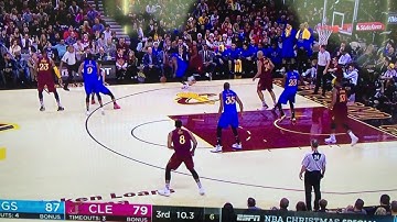 Iguodala transition blunder