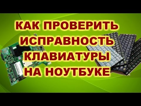 Принцип работы клавиатуры в ноутбуке. Как проверить клавиатуру?