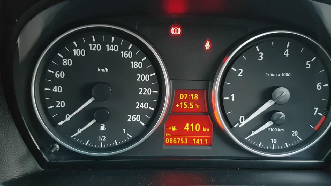 BMW E90 gauge issues YouTube