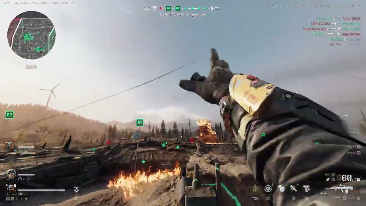 Delta Force Trench Lines A/D Gameplay [4K 60FPS PC] - No Commentary