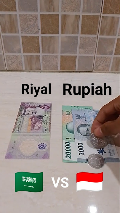 5 Riyal berapa Rupiah ? #money #shorts