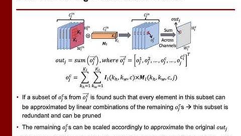 CHAP’NN: Efficient Inference of CNNs via Channel Pruning