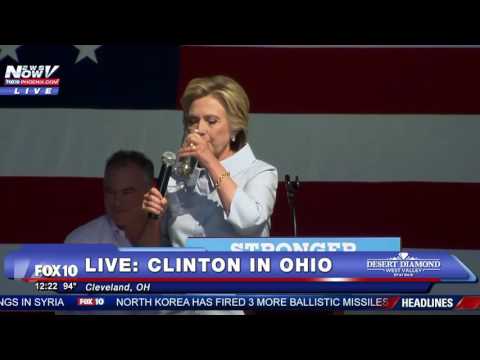 clinton-massive-coughing-attack---and-blames-trump-for-it-fnn